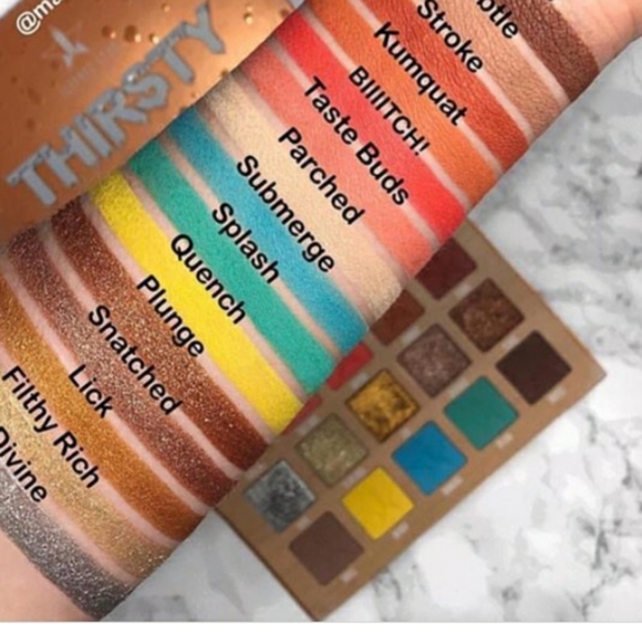🧚‍♀️Jeffree Star DISCONTINUED Thirsty  Palette NWT - Picture 5 of 10